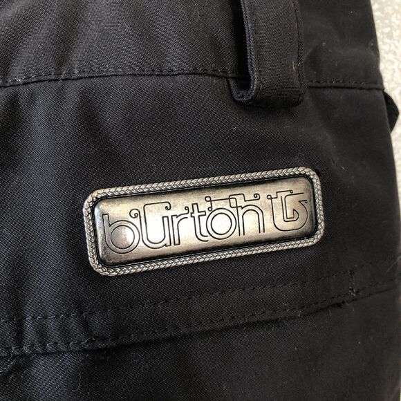 Burton Indulgence Pants Womens Large Black Dryride Thigh Vents Boot Cover Skiing - Picture 8 of 15